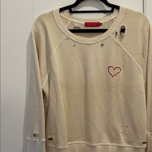 PHILANTHROPY distressed detailed (never worn).